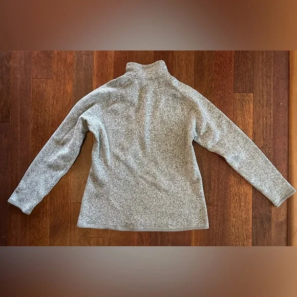 SOLD ON XPOST Like 🆕 Patagonia Women's 1/4 Gray/Birch White Better Sweater. XL. - Picture 9 of 10